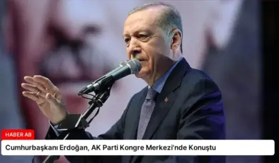 Cumhurbaşkanı Erdoğan, AK Parti Kongre Merkezi’nde Konuştu