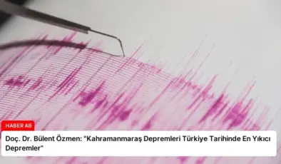 Doç. Dr. Bülent Özmen: “Kahramanmaraş Depremleri Türkiye Tarihinde En Yıkıcı Depremler”
