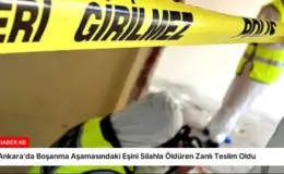 Ankara’da Boşanma Aşamasındaki Eşini Silahla Öldüren Zanlı Teslim Oldu