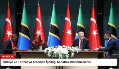 Türkiye ve Tanzanya Arasında İşbirliği Mutabakatları İmzalandı