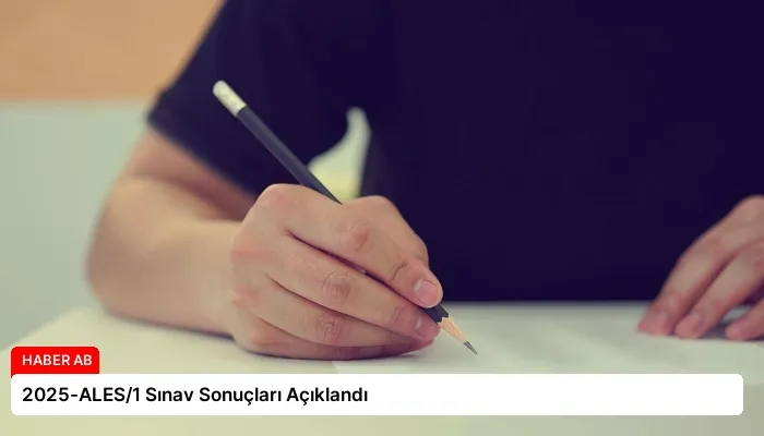 2025-ALES/1 Sınav Sonuçları Açıklandı