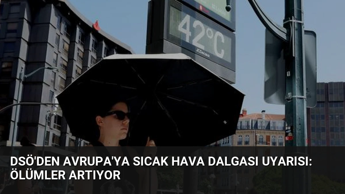 DSÖ’den Avrupa’ya Sıcak Hava Dalgası Uyarısı: Ölümler Artıyor