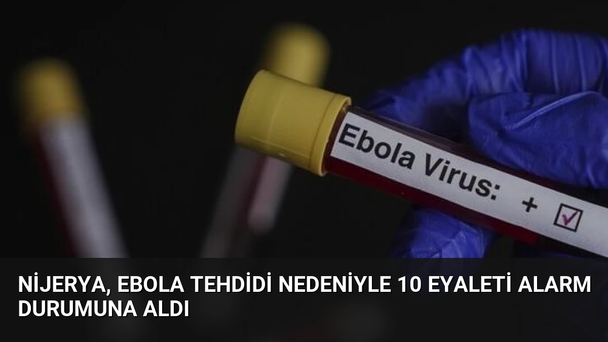 Nijerya, Ebola Tehdidi Nedeniyle 10 Eyaleti Alarm Durumuna Aldı
