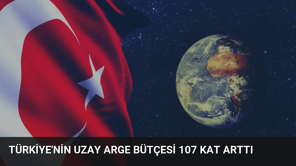 Türkiye’nin Uzay ARGE Bütçesi 107 Kat Arttı