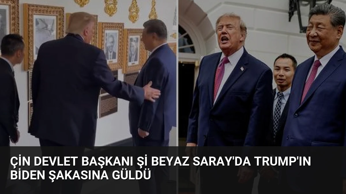 Çin Devlet Başkanı Şi Beyaz Saray’da Trump’ın Biden Şakasına Güldü