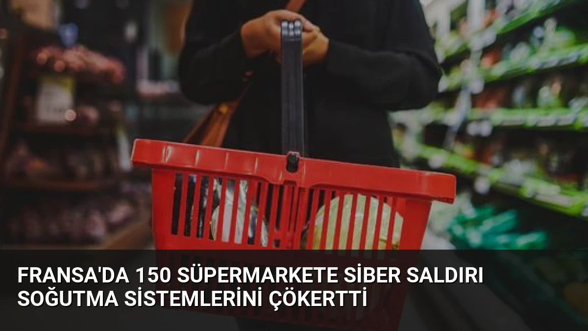Fransa’da 150 Süpermarkete Siber Saldırı Soğutma Sistemlerini Çökertti