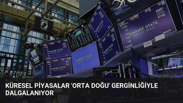 Küresel Piyasalar ‘Orta Doğu’ Gerginliğiyle Dalgalanıyor